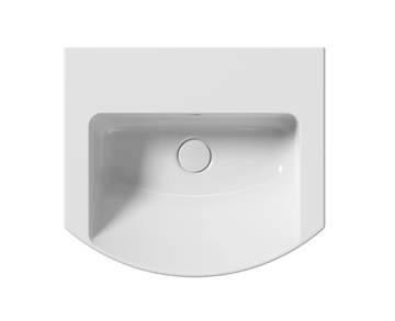 NORM 51X45 - Single ceramic washbasin with towel rail by GSI ceramica - view 3